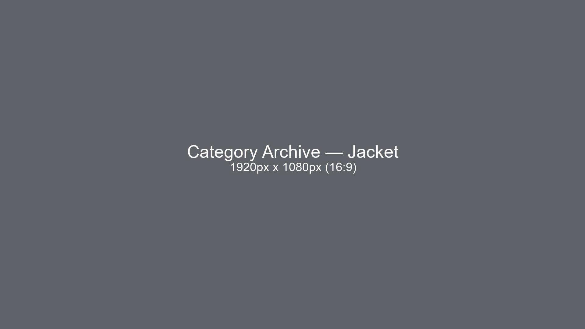 Jacket